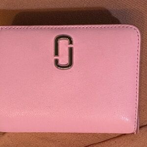 Marc Jacobs fluro candy pink wallet